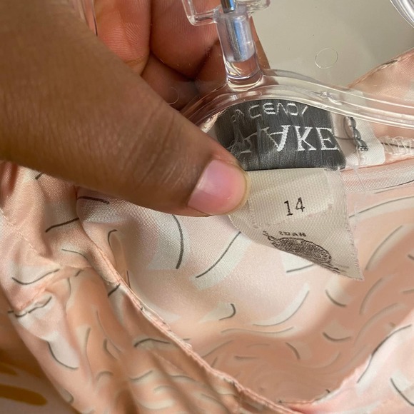 Blake By Devon Pink Button Blouse, 14 - Picture 3 of 4